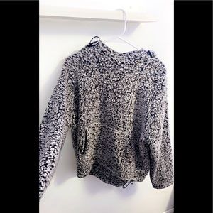 Teddy bear grey hoodie